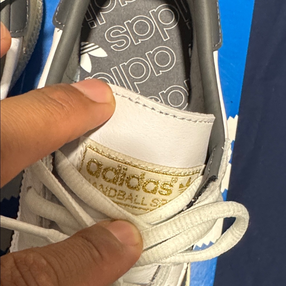 adidas White and Black Athletic Shoes - Picture 11 of 14